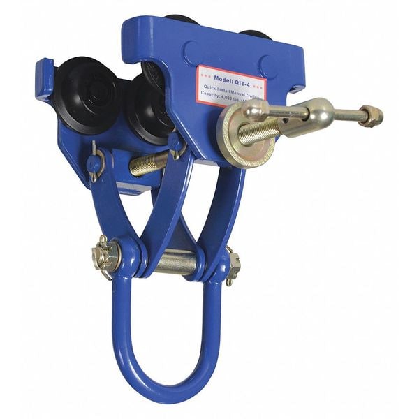 Vestil QIT-4 Manual Trolley, 4000 lb.