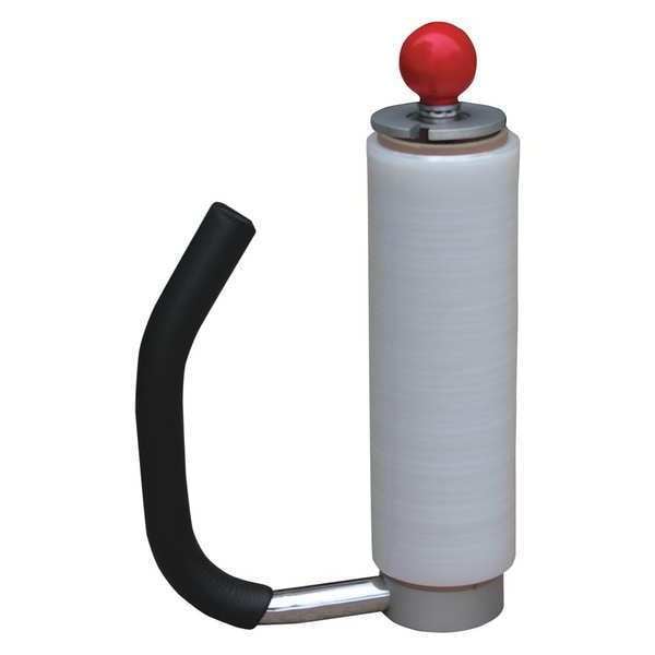 Vestil SW-HAND-R Round Style Hand Held Stretch Wrapper, 3.375 W x 9.125 L, Black