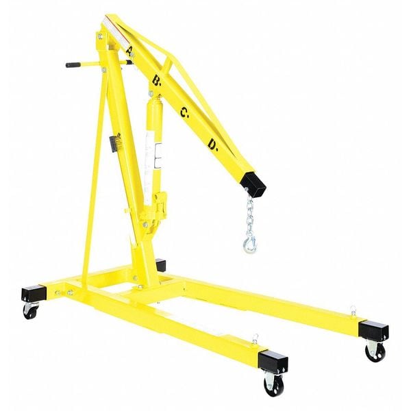 Vestil EHN-40-T Engine Hoist Telescopic Legs, 4K, cap