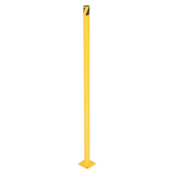 Vestil BOL-48-2 Steel Pipe Safety Bollard - Yellow