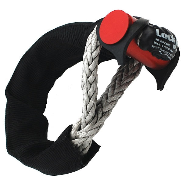 Fusion Tools 15-037505 LockJaw Synthetic Shackle, Not for Lifting, 5.6 Tons WLL, 3" Working Diameter