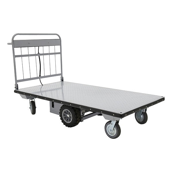 Vestil EMHC-3672-1 Electric Cart, 36" x 72", with No Sides