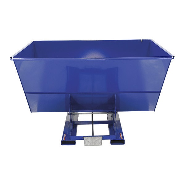 Vestil D-300-LD Self Dump Hopper, Light Duty, 3 cu. yd., 2K