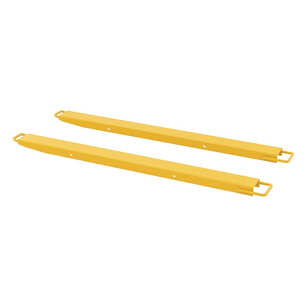 Vestil FE-HS-4-63 Fork Extension, Yellow, 4,000 lb, 4" W