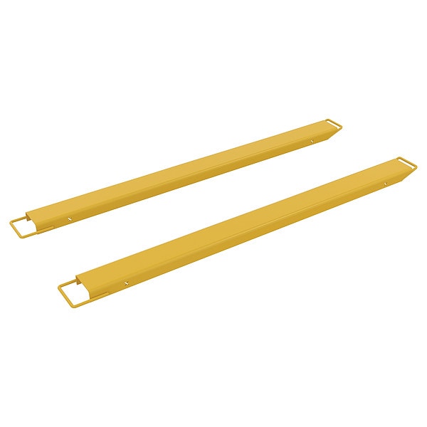 Vestil FE-HS-5-96 Fork Extension, Yellow, 4,000 lb, 5" W, PR