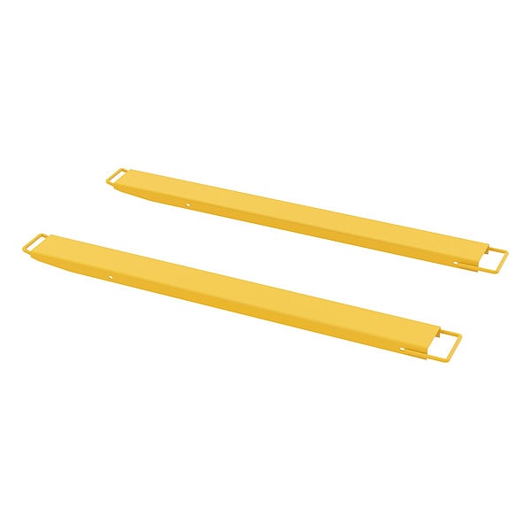Vestil FE-HS-6-72 Fork Extension, Yellow, 4,000 lb, 6" W