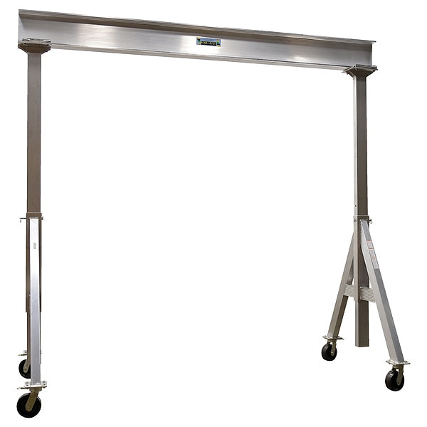 Vestil AHA-6-12-12 Adjustable Hgt Aluminum Gantry Crane