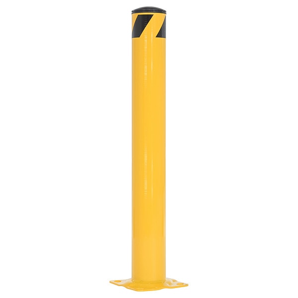 Vestil BOL-36-4.5 Steel Pipe Safety Bollard, 36 x 4-1/2"