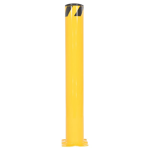 Vestil BOL-42-5.5 Steel Pipe Safety Bollard, 42 x 5-1/2"
