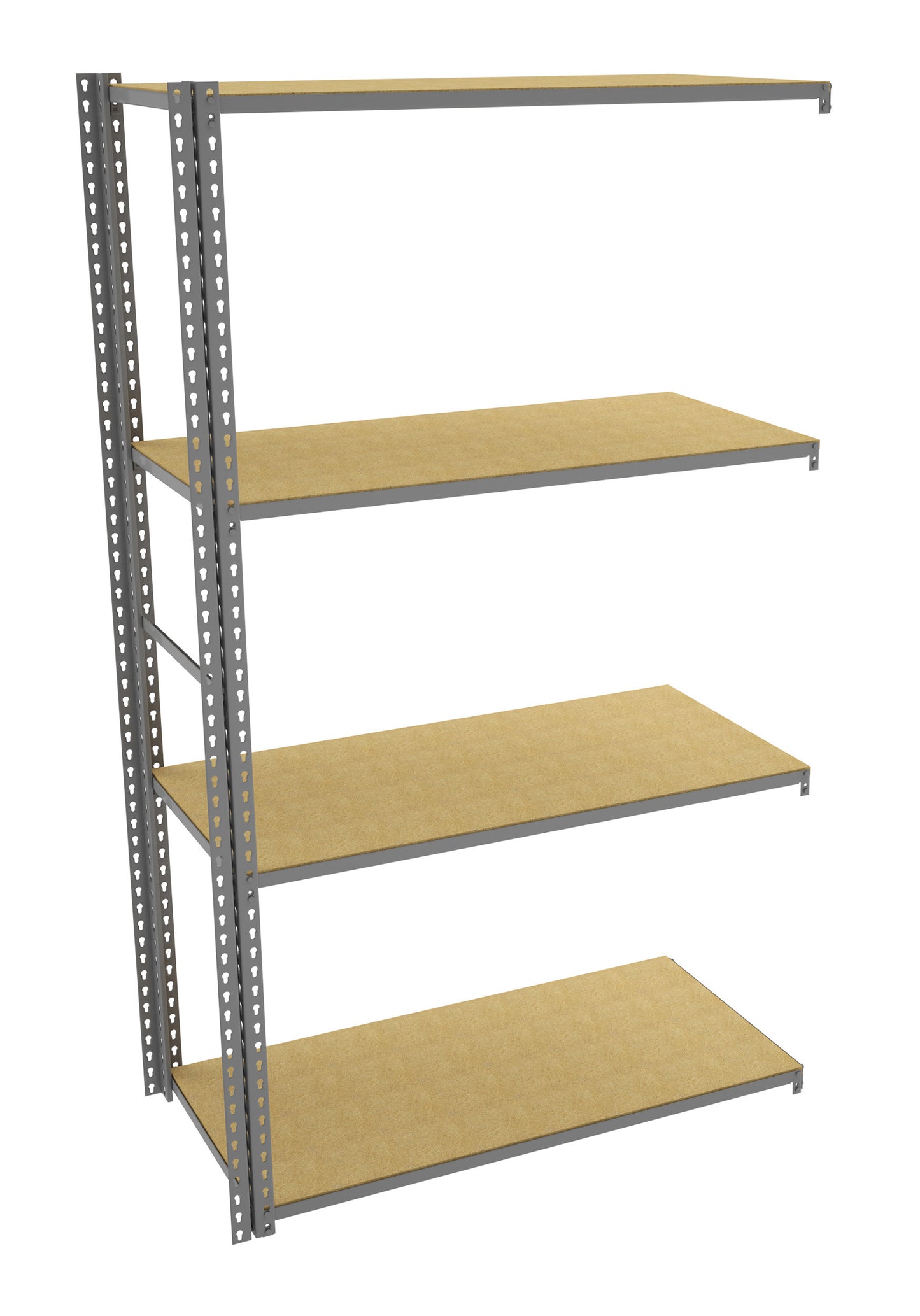 Tennsco ZA7-4824A-4D Z-Line Low Profile Add-On Decking Unit