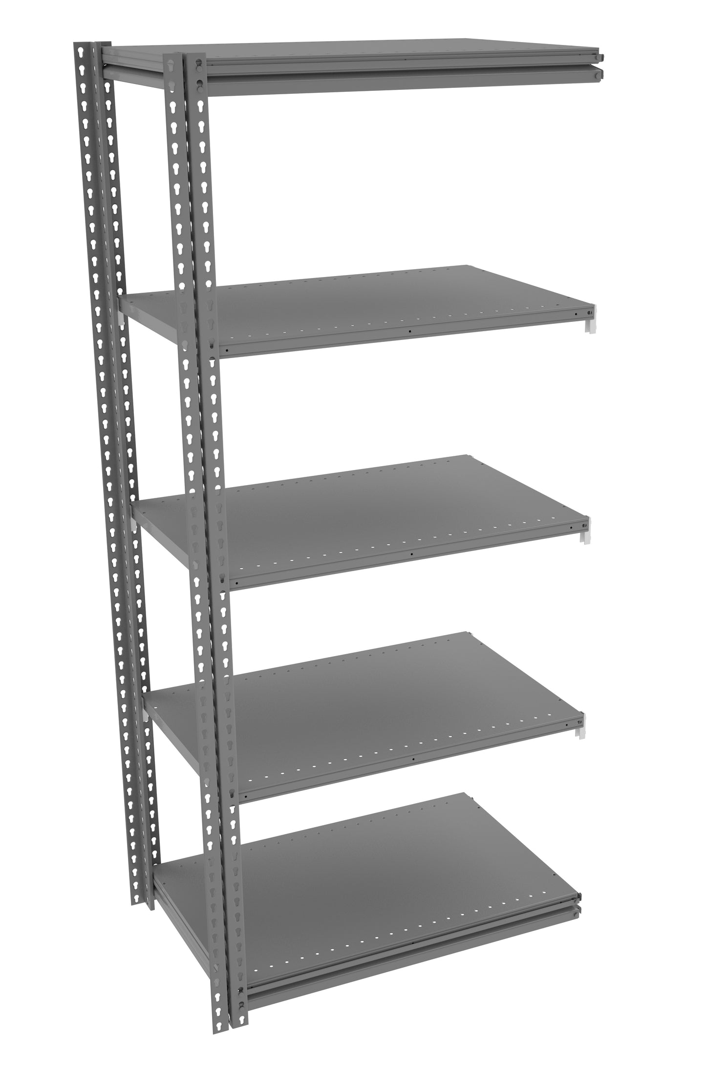 Tennsco ZM7-3624A-5D Z-Line Steel Shelving Add-On Unit