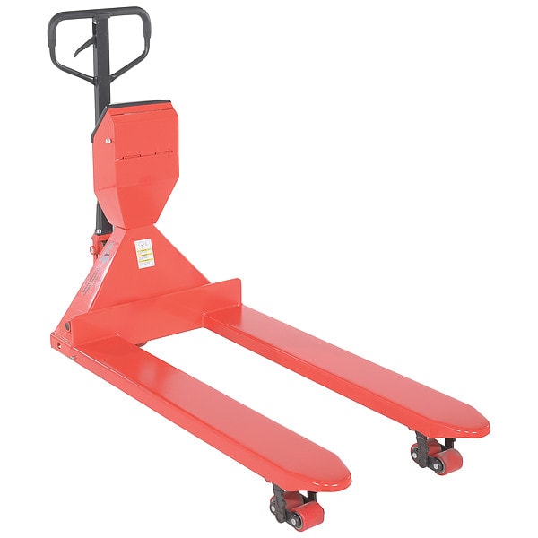 Vestil PM-2748-SCL-LP Pallet Truck-Digital Scale, 5K, 27.5 x 48