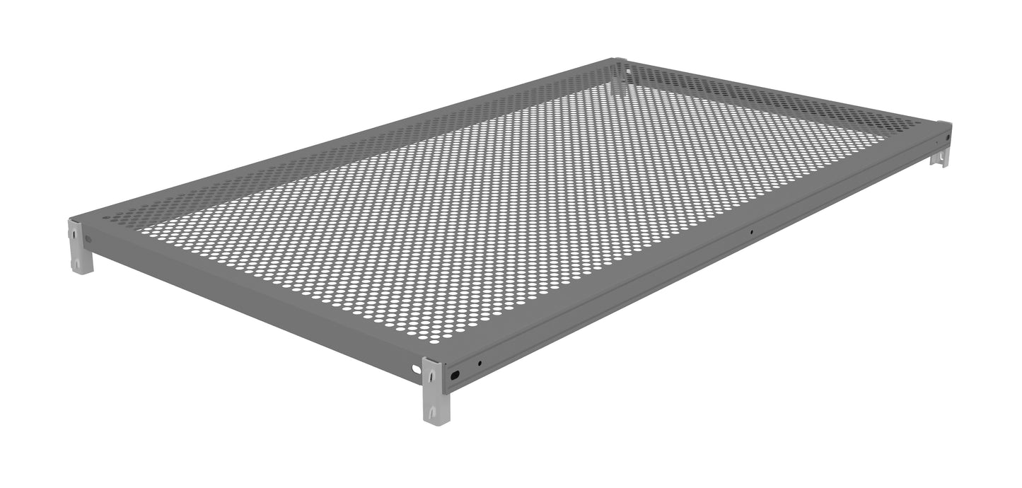 Tennsco ZMPS-4224 Z-Line Perforated Steel Shelving Extra Shelf