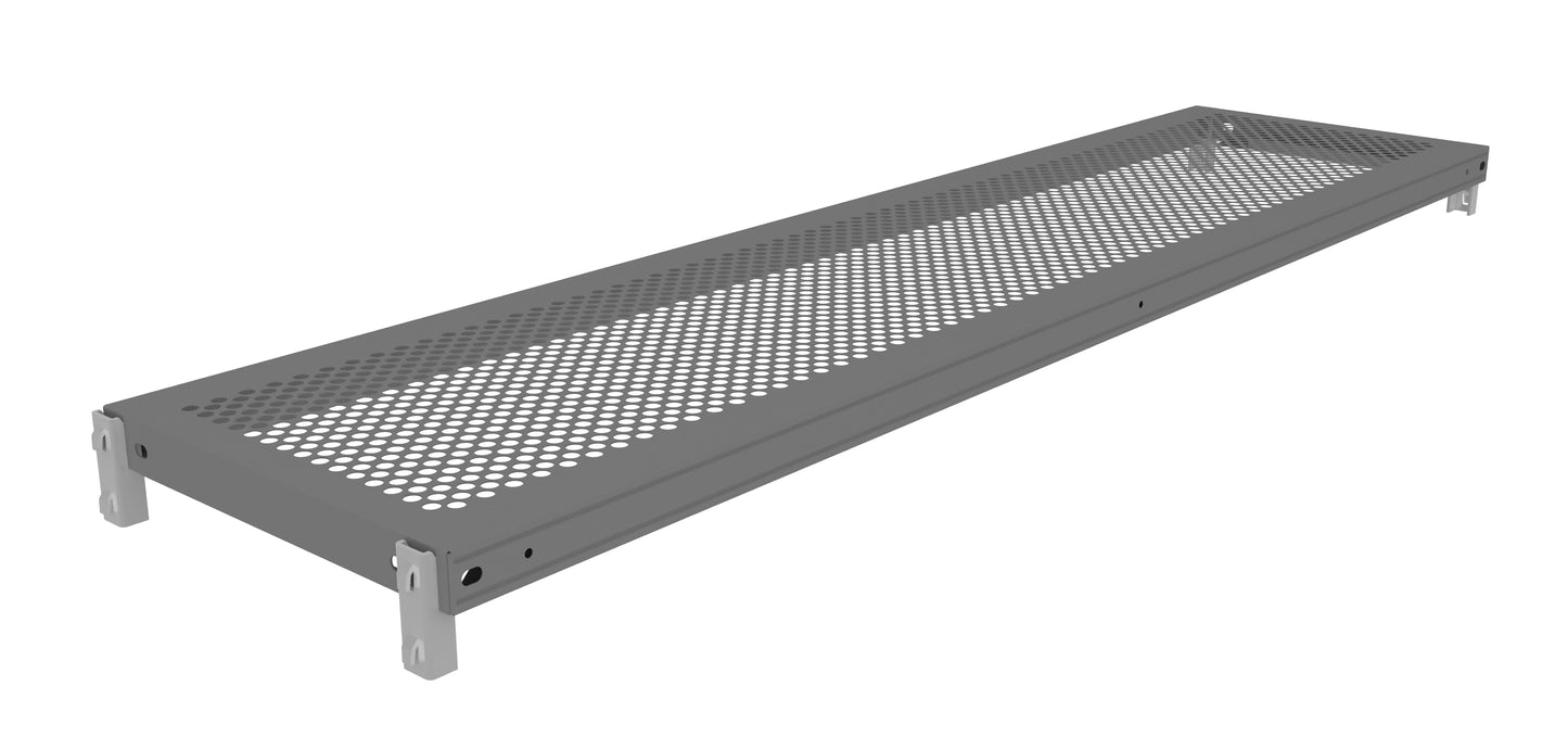 Tennsco ZMPS-4812 Z-Line Perforated Steel Shelving Extra Shelf