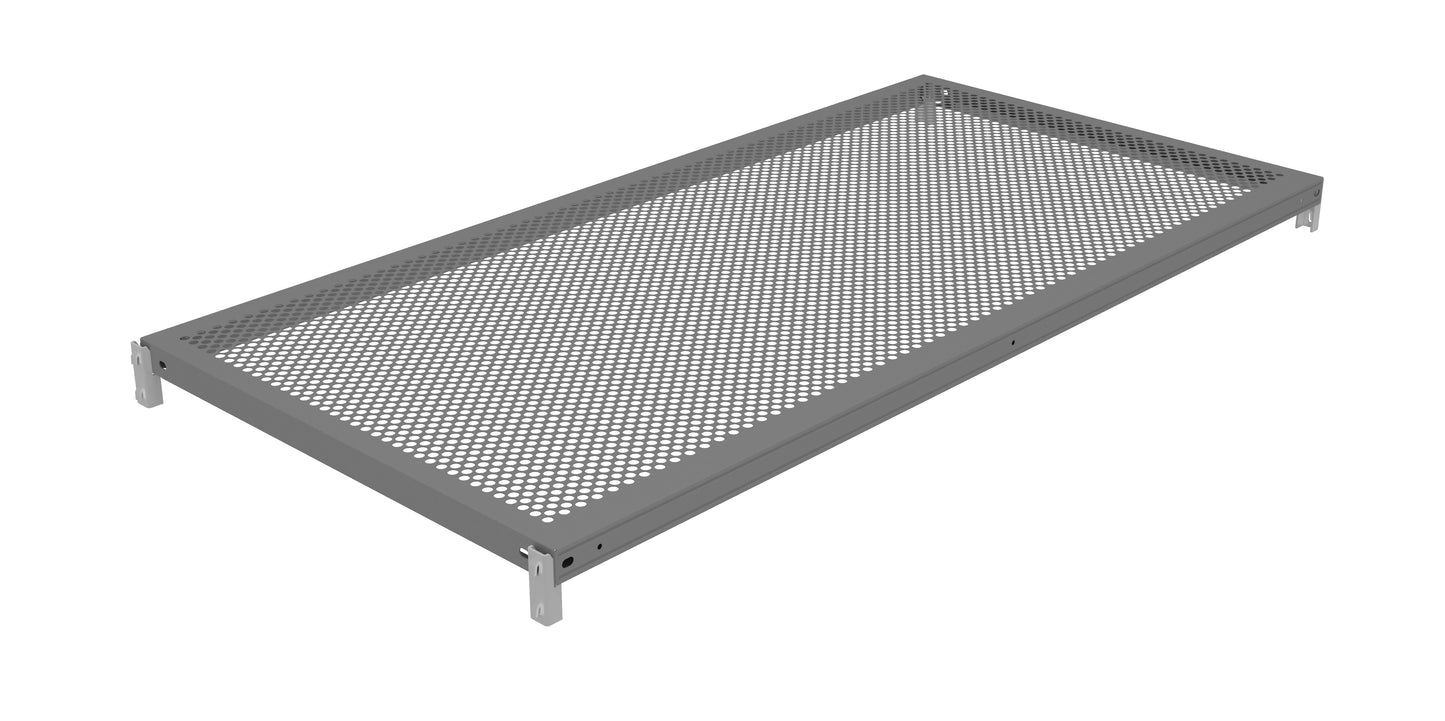 Tennsco ZMPS-4824 Z-Line Perforated Steel Shelving Extra Shelf