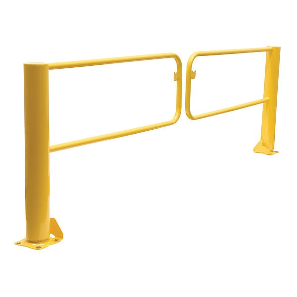 Vestil SDG-10 Dock Barricade, 10 ft. Door W, 8 in. L, PR