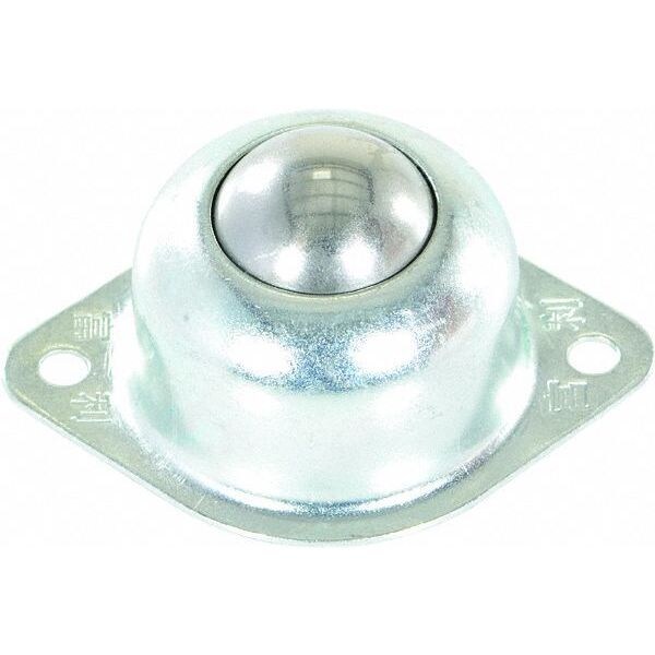 Vestil BALL-1F Zinc Plated Ball Transfer Strip, 25x2"