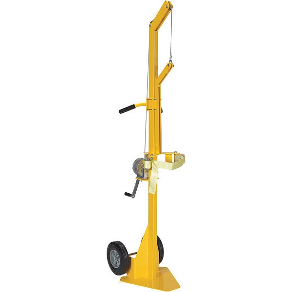 Vestil CYL-LT-1-HR Portable Cylinder Lifter-Hard Rubber