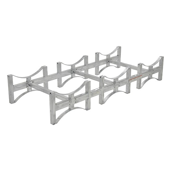 Vestil DRUM-RACK-3-G Stackable Drum Rack, Galv 3 Drum-55