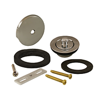 Jones Stephens B51009 Chrome Plated One-Hole Lift and Turn Tub Drain Trim Kit