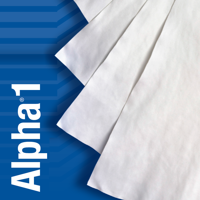 SOS Cleanroom Texwipe TX1204 Alpha 1 Microfiber 4" x 4" Polyester and Nylon Cleanroom Wiper - Case