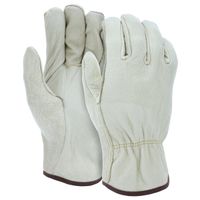 MCR SAFETY 3400S Small Straight Thumb Grain Leather Drivers Glove (1 PR)