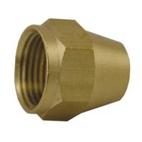 Jones Stephens F40126 7/8" Brass Short Flare Nut