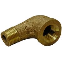Jones Stephens B74025LF 3/4" Bronze 90° Street Elbow