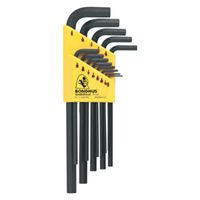 BONDHUS® 12114 3/8" Chamfered Hex L-Wrench Long Arm (5 EA)