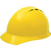 Delta Plus WEL19252YE Americana® Cap Vented with 4-Point Slide-Lock Suspension, Yellow
