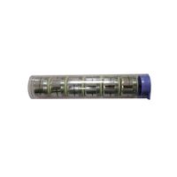 Jones Stephens A01023 Dual Thread Non-Slotted 2.2 gpm Aerator, Tube of 6 for Counter Display