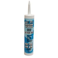 Jones Stephens J40285 Hi-Temp 100% Red Silicone Caulk, Carton of 12