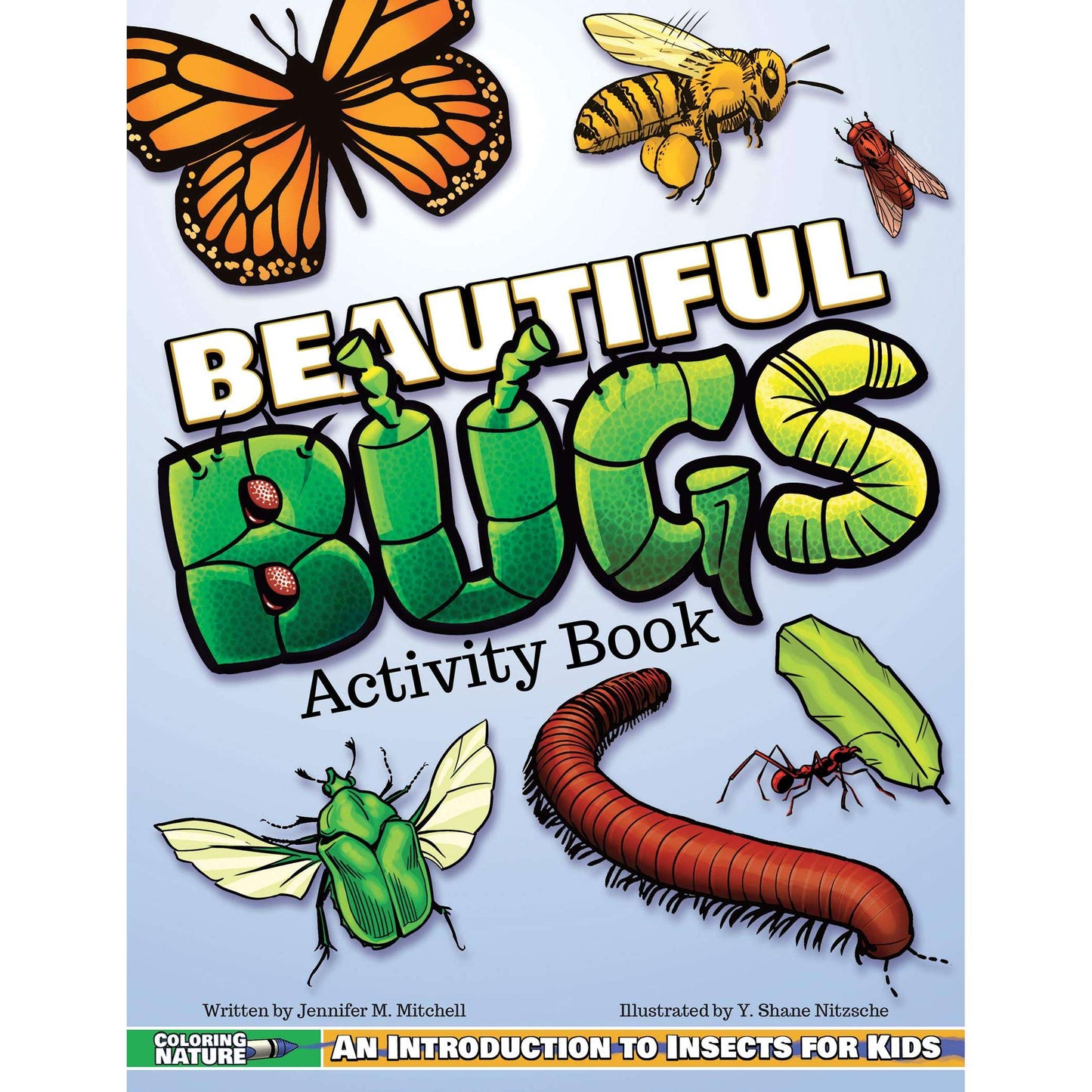 Paradise Clay AVK104 Beautiful Bugs Activity Book: An Introduction to Insects for Kids - Book