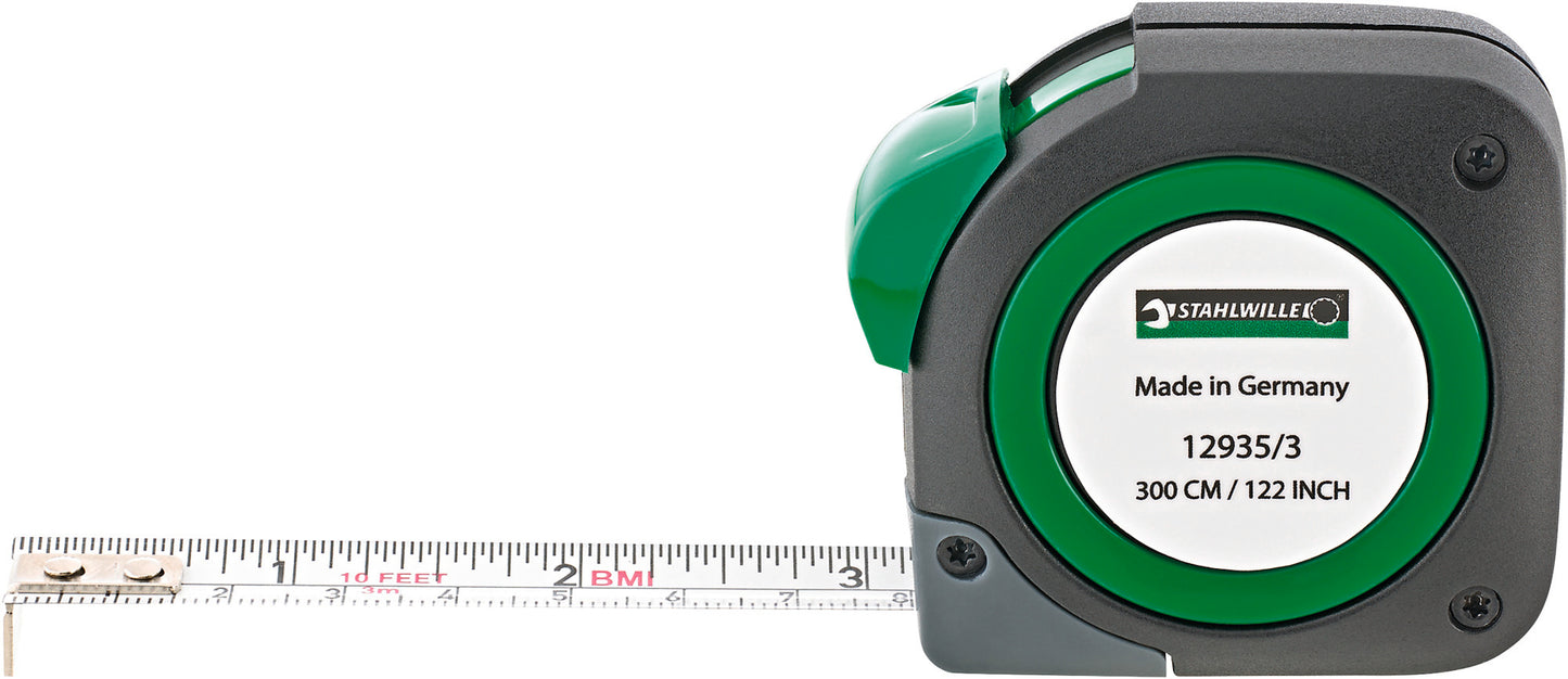 Stahlwille 77040010 12935/3 ROLLBANDMASS 3 M Tape Measure