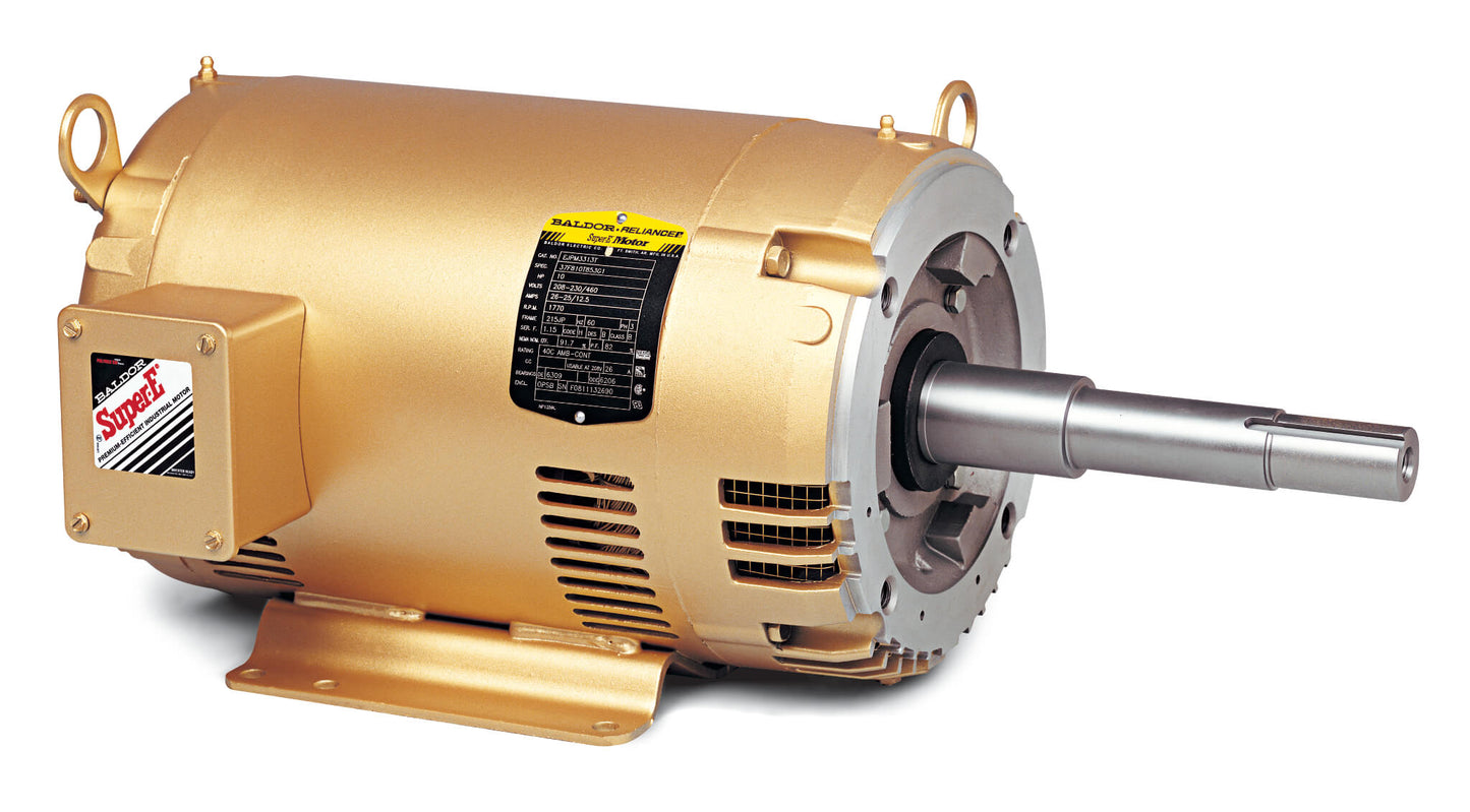 Baldor EJMM3116T 1HP, 1770RPM, 3PH, 60HZ, 143JM, 3520M, OPSB, F1
