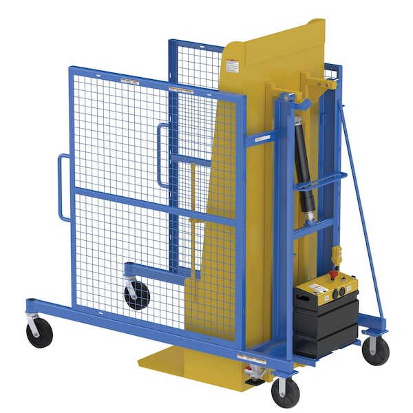 Vestil TCD-U-72-DC UNIV DC TRASH CAN DUMPER 400LB 71.94