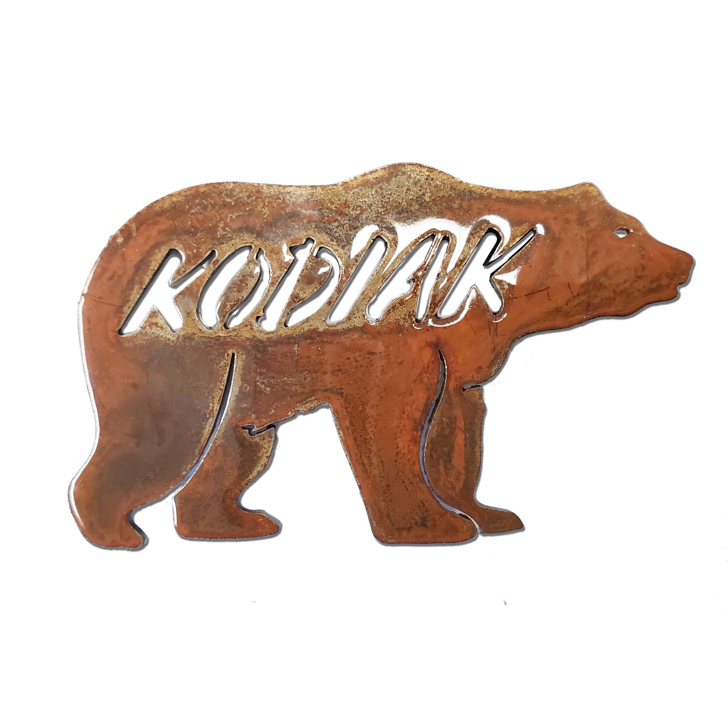 Paradise Clay PAR826 Bear with Kodiak MAGNET