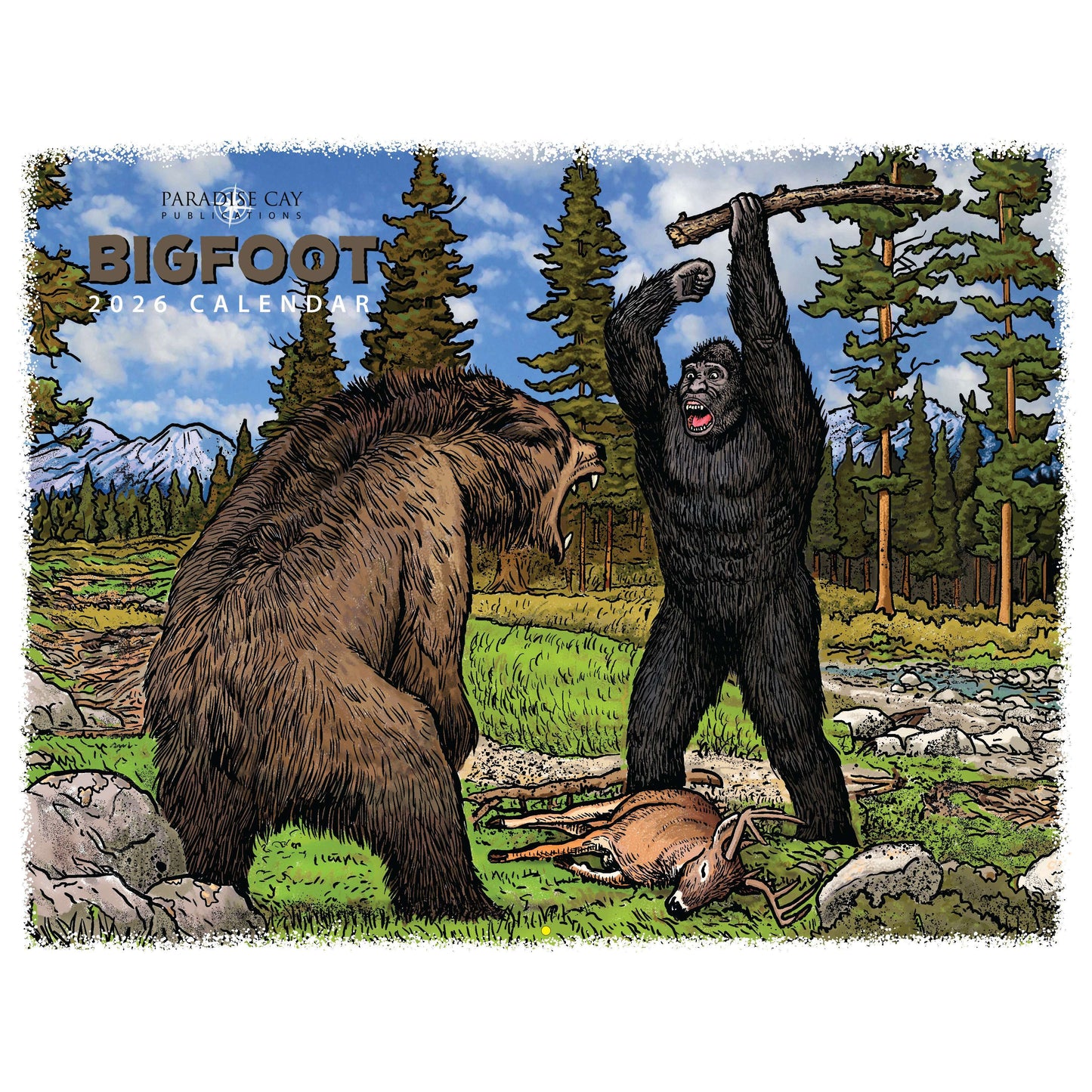 Paradise Clay IHP_SDC26B Bigfoot Revealed - 2026 - Calendar