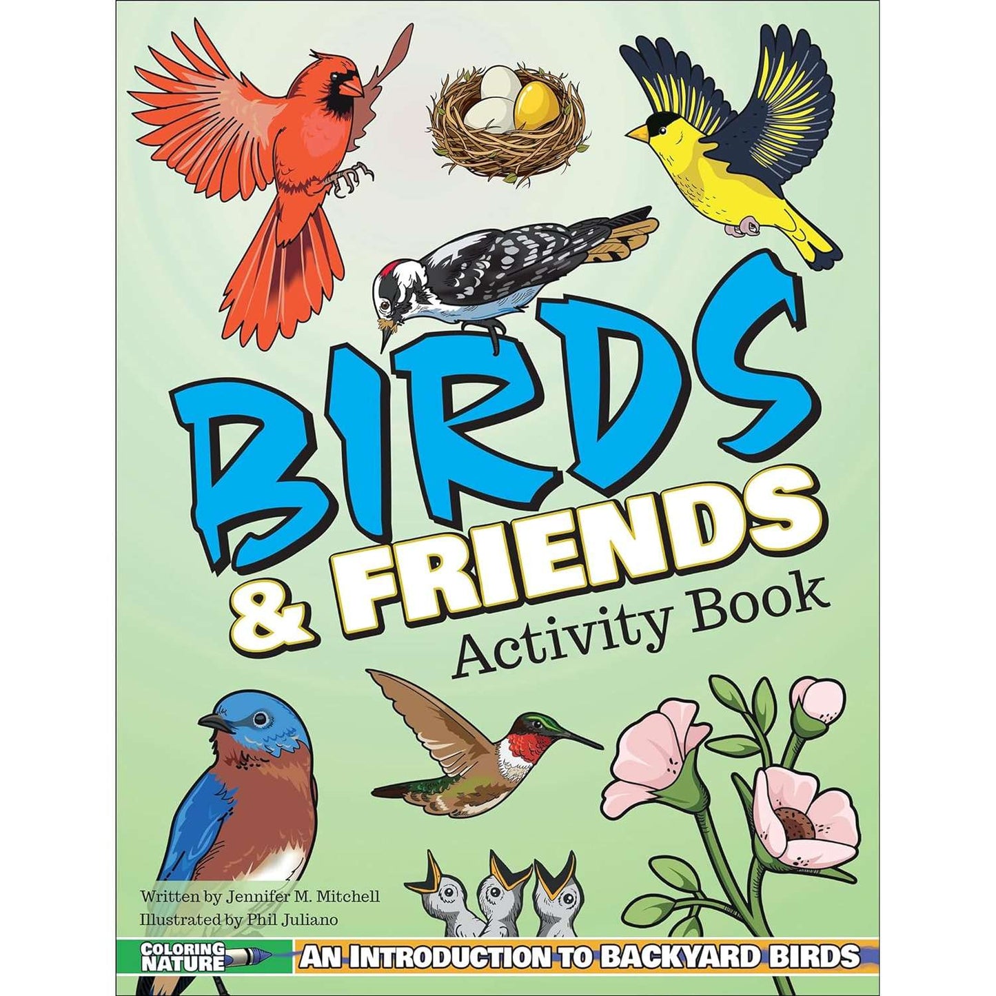 Paradise Clay AVK140 Birds & Friends - An Introduction to Backyard Birds for Kids - Book
