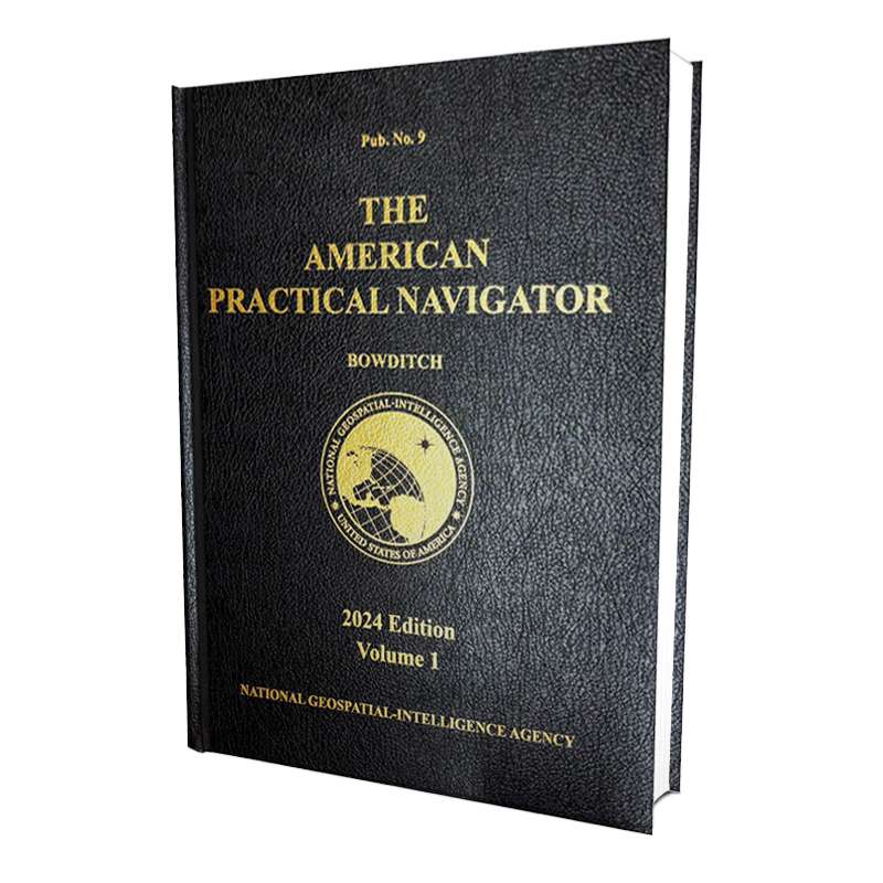 Paradise Clay PAR242 2024 American Practical Navigator - Bowditch - Volume 1 - Hardcover Book