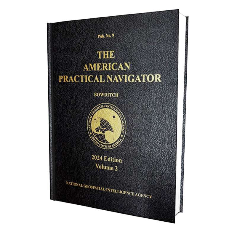Paradise Clay PAR243 2024 American Practical Navigator - Bowditch - Volume 2 - Hardcover Book