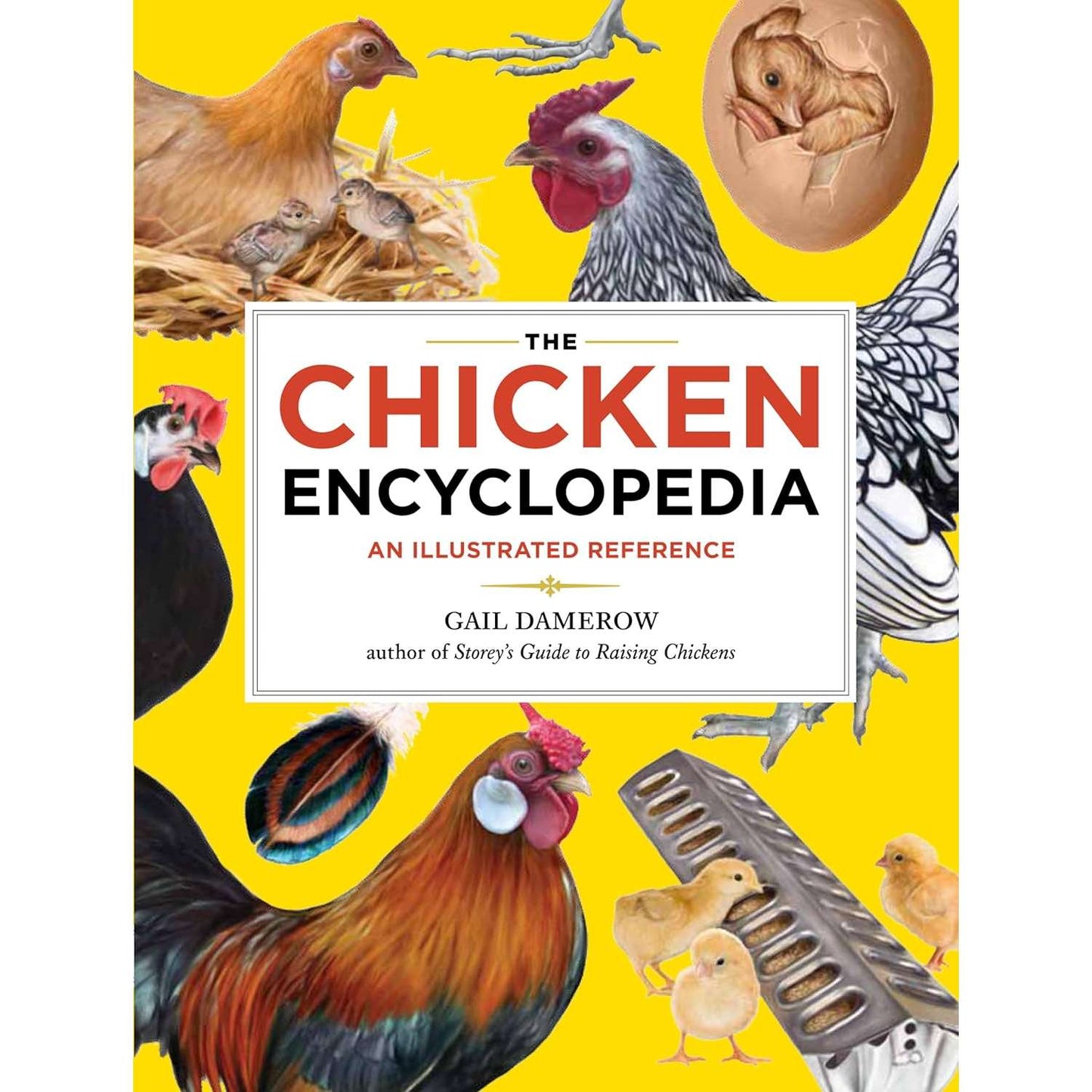 Paradise Clay HCT067 The Chicken Encyclopedia - An Illustrated Reference - Book