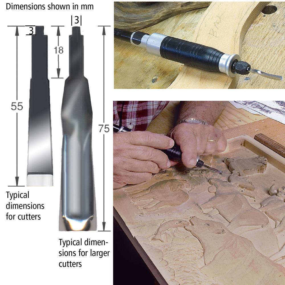 Foredom A-KC513 V Parting Tool, 110Deg.,11Mm