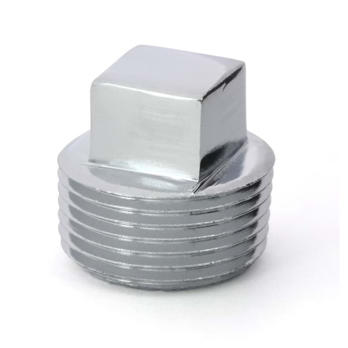 Legend Valves 310-183CNL 1/2" No Lead Chrome-Plated Cast Bronze Square Plug