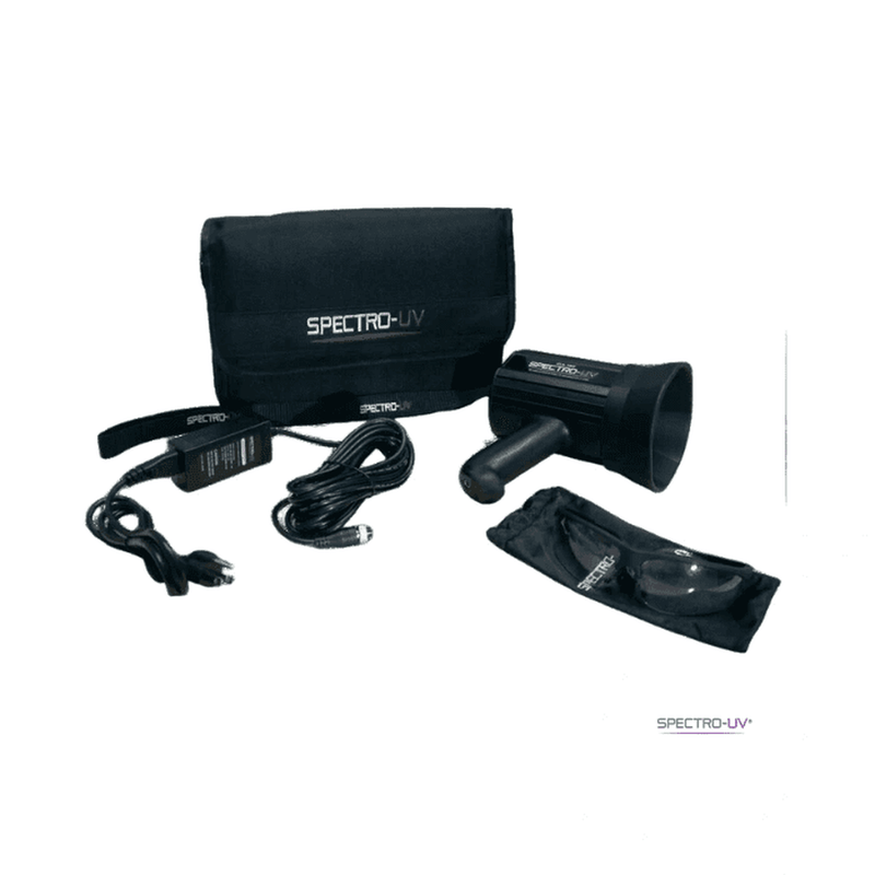 Spectro-UV CLA-100Z/FBR Classic Series Dual Beam LED 365nm UV-A Blacklight and White Light Lamp Brazil (Type N)