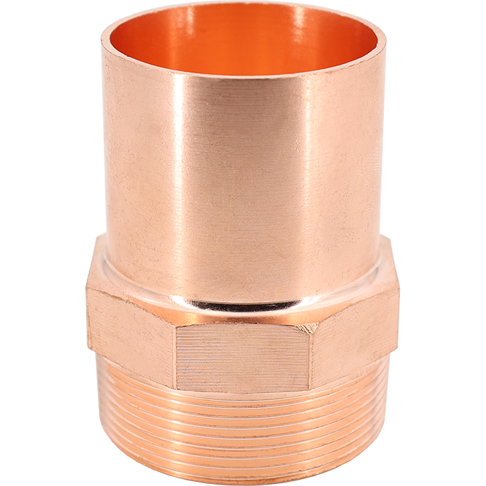 Legend Valves 450-815 1/2" x 3/4" Wrot Copper Fitting x MNPT Reducing Adapter