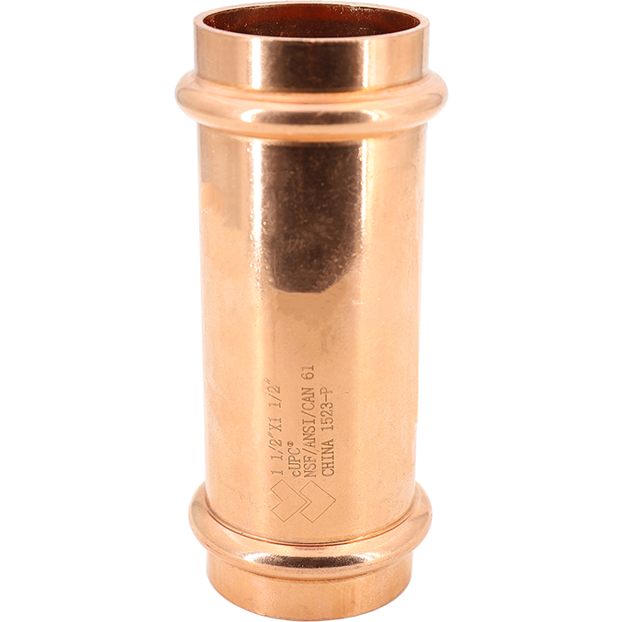 Legend Valves 450-645P 1" LegendPress Wrot Copper Repair Coupling