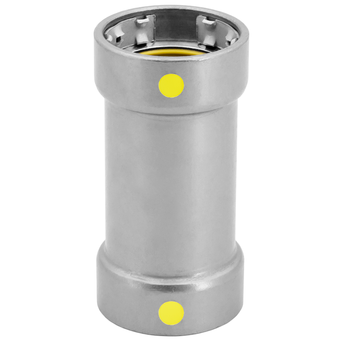 Legend Valves 441-585P 1" LegendPressCSG Carbon Steel Gas Coupling