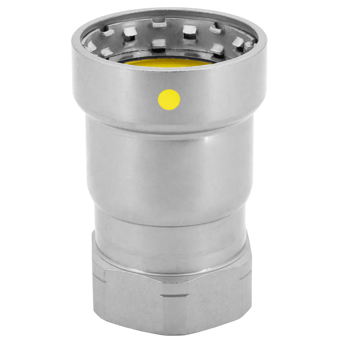 Legend Valves 441-706P 1-1/4" LegendPressCSG Carbon Steel Gas FNPT Adapter