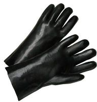 ANCHOR BRAND 7005 Anchor 2233 12" Black Pvc Smooth Finish (1 PR)